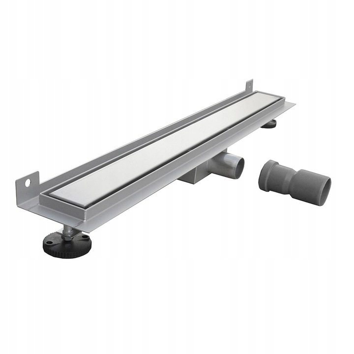 Lineární odtok 2v1 pod dlažbu nebo hladký 80 cm ocel