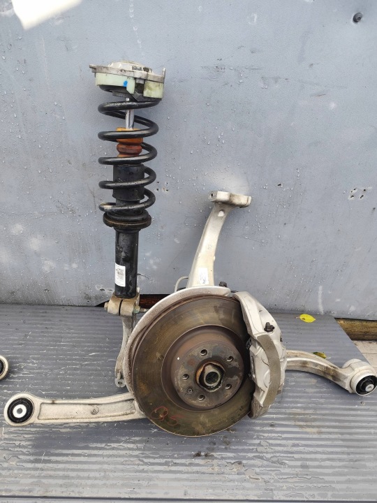 AUDI Q5 80A LIFT swing shock absorber arm front left KOMPLET DEMONTAZ