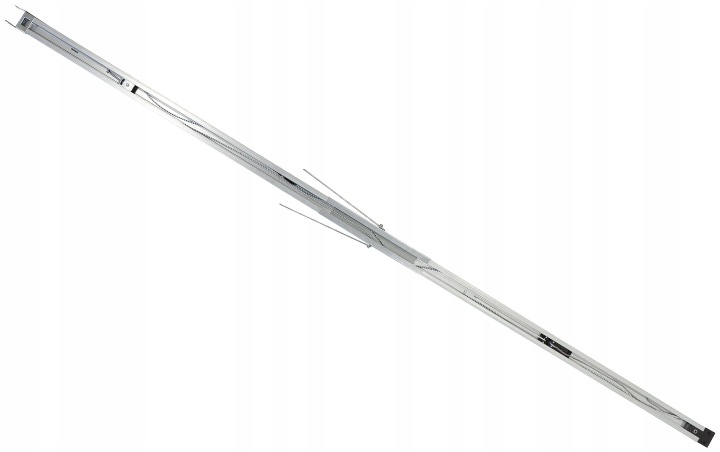 Dvojitá Vodicí Lišta S Páskem Pro Garážové Pohony FAAC-390232 3600 mm