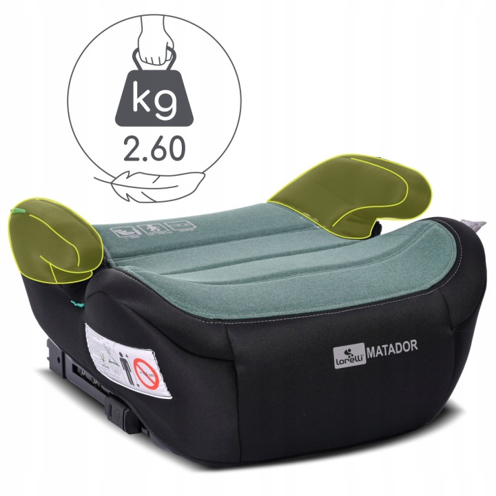 Підставка автомобільна крісло бустер ISOFIX I-SIZE LORELLI MATADOR — фото 9