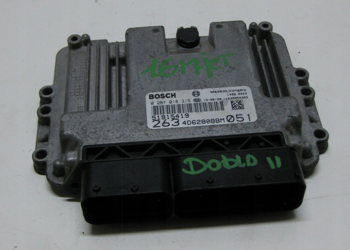FIAT DOBLO II 13R 1.6 M-JET Computer Bedienteil DES MOTORS 51915419