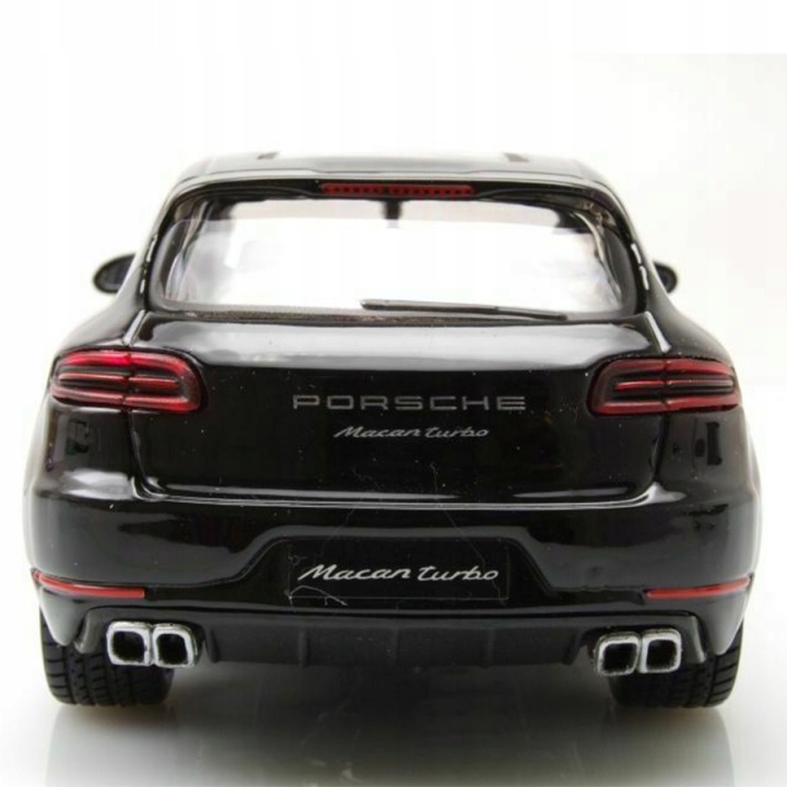 Burago 1:24 18-21077 Porsche Macan чорний — фото 15
