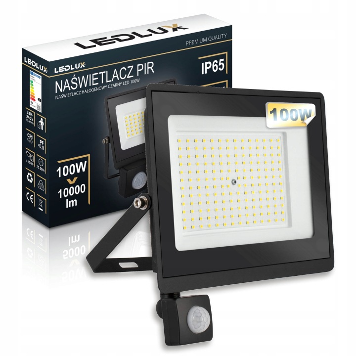 Led reflektorová lampa Halogen 100W S Pohybovým Senzorem