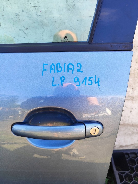 COULEUR DE PORTE DE LA PORTE 9154 SKODA FABIA II MK2 COMBI ANNÉE 10-14 6