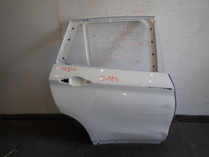 PORTIÈRE ARRIÈRE ARRIÈRE DROIT BMW X1 F48 2016