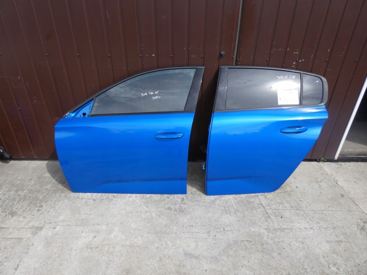PEUGEOT 308 T10 Portière Gauche Gauche Arrière Arrière Couleur ESM Complets HB