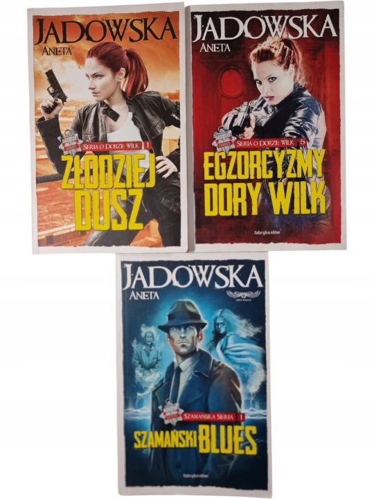 Zdjęcie egzemplarza: Dora Wilk + Szamański Blues / zestaw 3 książek / Aneta Jadowska
