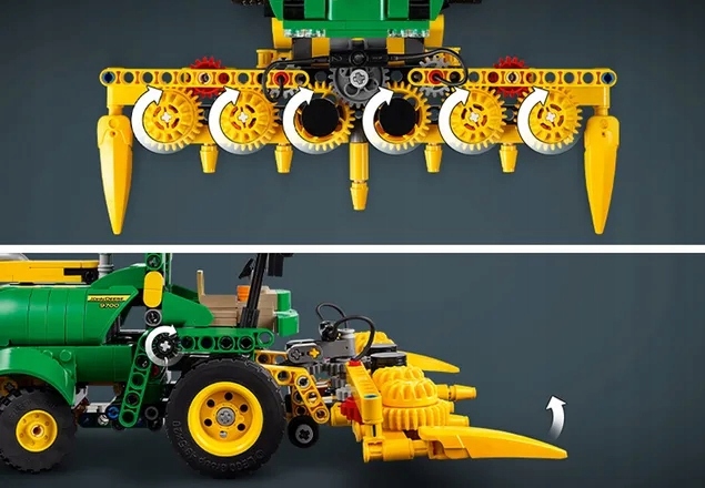 LEGO Technic 42168 Кормозбиральний комбайн самохідна John Deere 9700 — фото 15