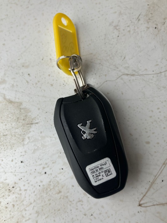kľúčik PILOT KEYLESS 433.92 MHZ PEUGEOT 308 T9 98124195ZD