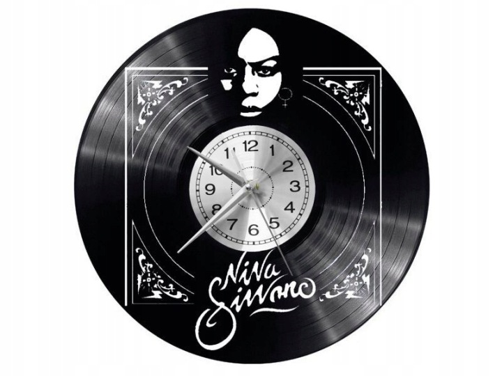 Nina Simone Nástěnné Hodiny Výjimečný Nápad Na Dárek K Narozeninám Památka
