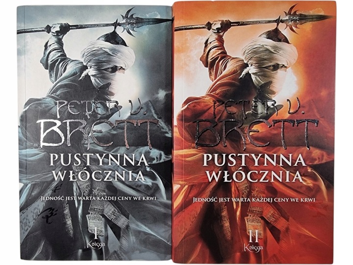 Zdjęcie egzemplarza: Pustynna Włócznia Księga 1-2 / Cykl Demoniczny / Peter V. Brett