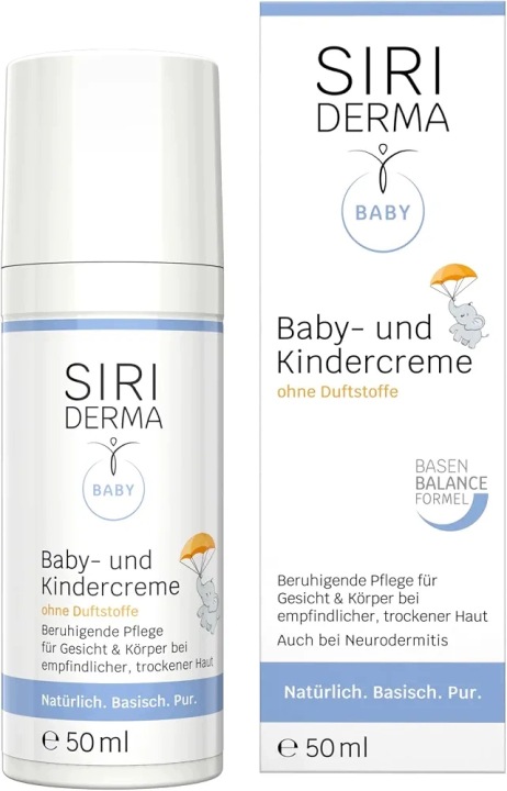 Siri Derma Крем для дітей, догляд шкіри сухої чутливої 50 мл, Дефект