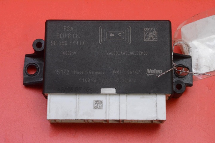 řídící jednotka modul parkování PDC 9836044980 PEUGEOT PARTNER 3 III 18-24