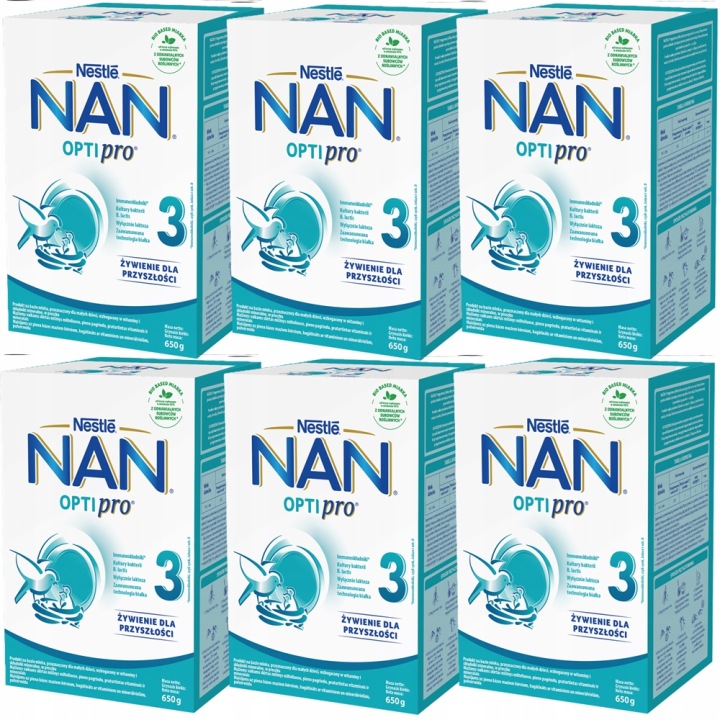 Молоко Nestle Nan Optipro 3 650 г — фото 13