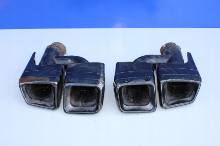 2x väljalaskeots AMG OE Mercedes CL W216 C216 Lift 9