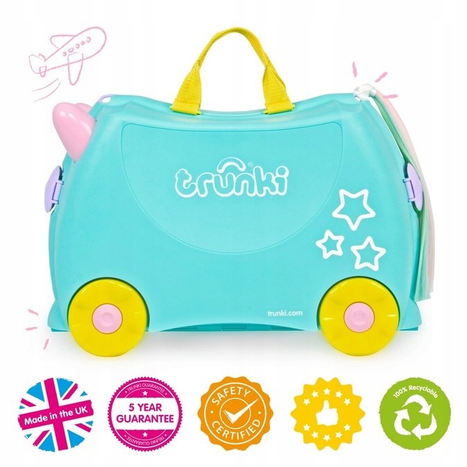 Trunki Валіза для Дітей Що їздить Валізка Каталка Котик Cassie — фото 10
