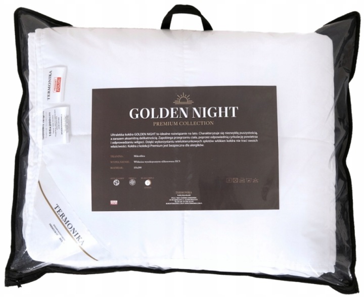 Přikrývka 160x200 antialergická letní Léto Polsko bílá prošívaná Golden