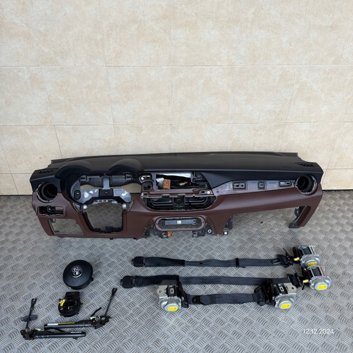 cruscotto kit complete airbag completa airbag consolle cintura sicurezza anteriori cruscotto completo ALFA ROMEO STELVIO 2017 anno
