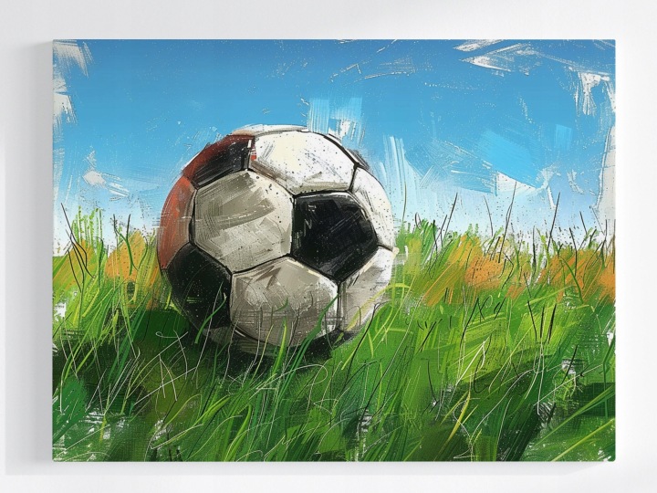 Plakát Grafika Kresba Fotbal Sport 100x75