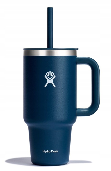 Termohrnek Hydro Flask All Around Travel 950 ml Modrý s brčkem
