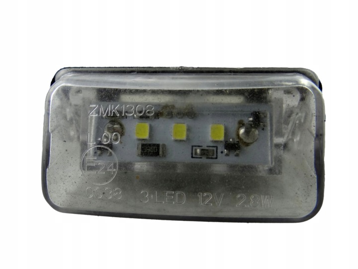 light signs REJSTRACYJNEJ PEUGEOT 206 ZMK1308