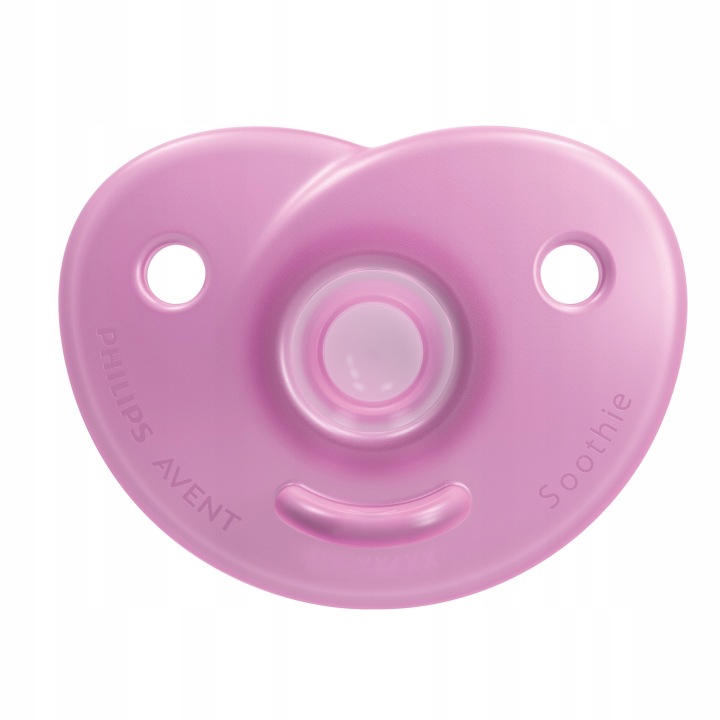 PHILIPS AVENT соска-пустушка прорізувач SOOTHIE 0-6 міс. + чохол — фото 2