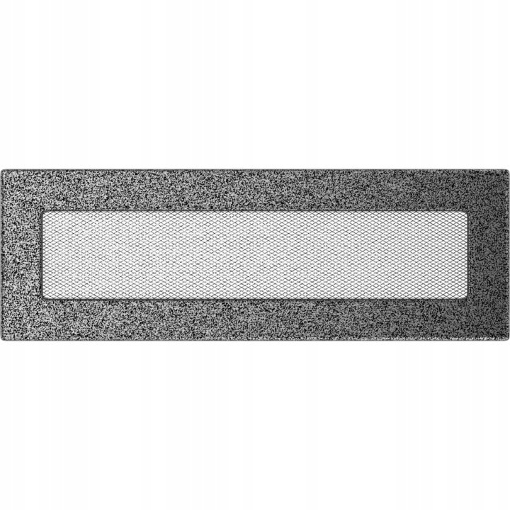 Ventilační mřížka 11x32 černo-stříbrná