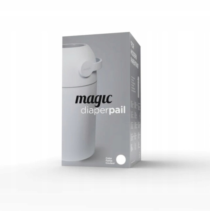 Magic MajesticKosz на використані підгузки - графітовий (на 25 підгузків) + мішки — фото 5
