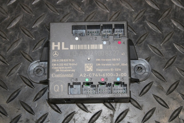 module control unit door left rear part MERCEDES E-KLASA W212 LIFT A2129008327