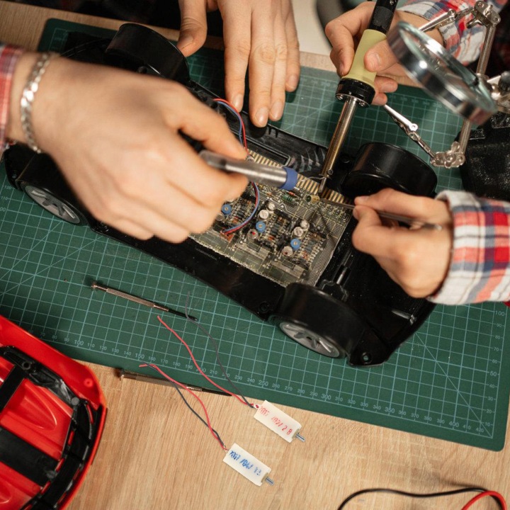 2 шт. двигун зубчастий для іграшок і проектів наукових DIY — фото 10