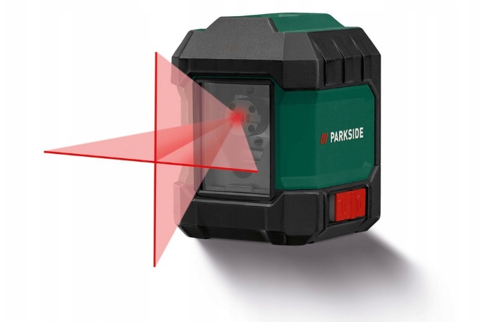 Křížový laser Parkside Pkll 7 F5, dosah 7 m