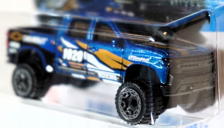 '19 chevy silverado trail boss lt машинка hot wheels серія 2025 hyy97 — фото 6