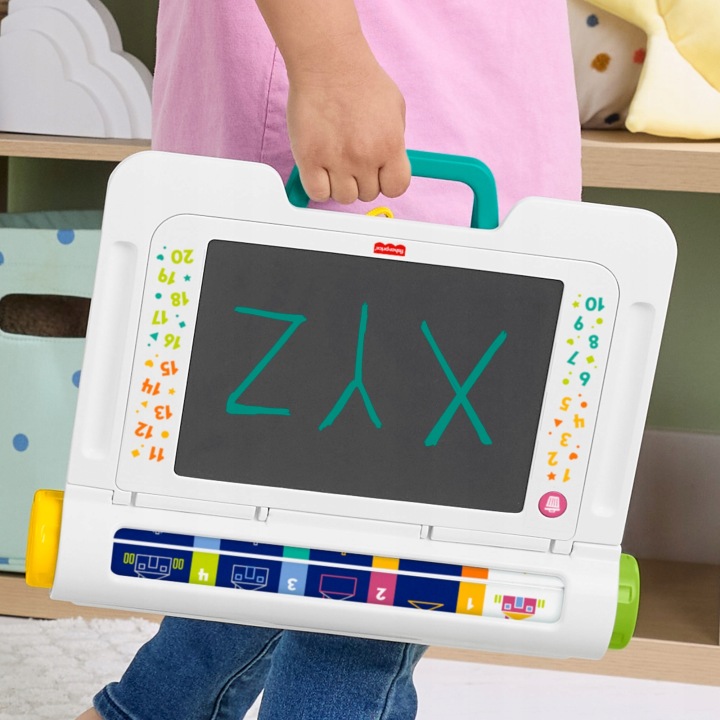 FISHER PRICE Табличка Дошка для малювання Малюй і вчись з екраном LCD для дітей +3 — фото 6