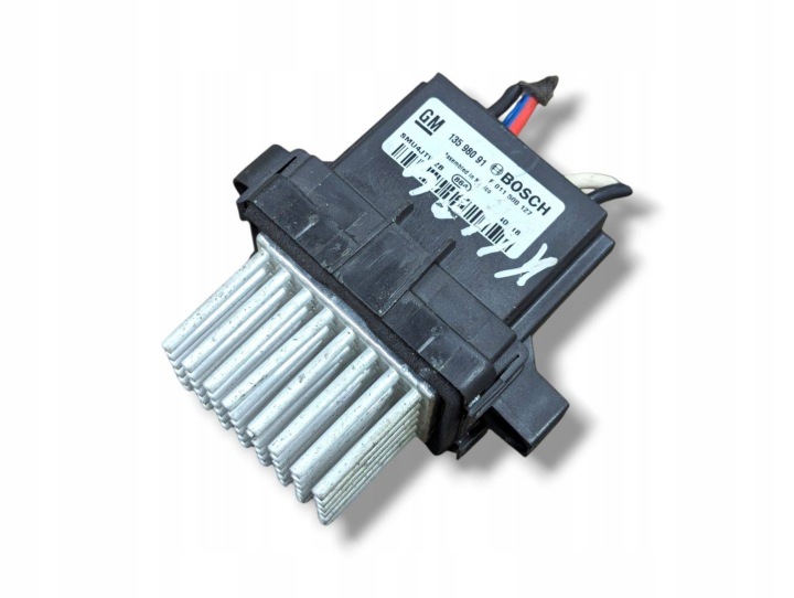 heater resistor Opel Zafira C 2015 13598091