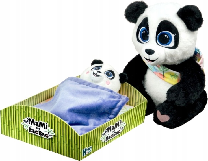 Інтерактивна панда MAMI і дитина панда BAOBAO HUGGY LUV TM TOYS 0372 — фото 11