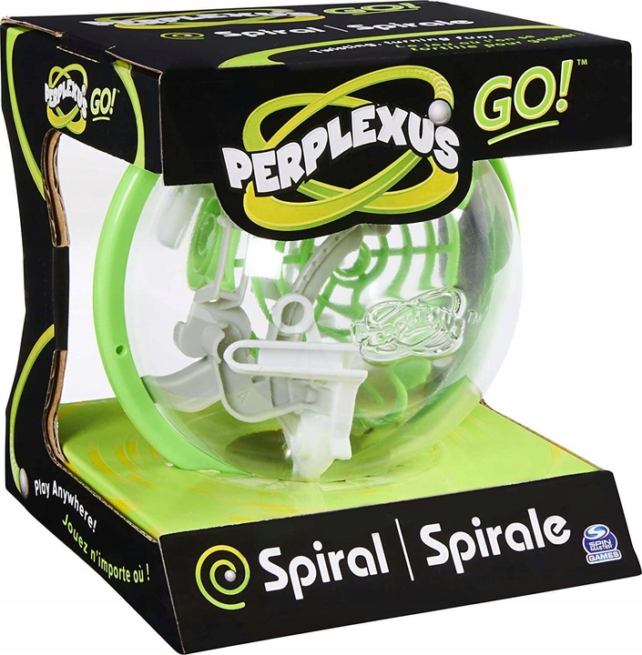 PERPLEXUS GO! LABIRYNT KULKOWY 3D GRA ZRĘCZNOŚCIOWA SPIRALA ZIELONY 8+ Wiek dziecka 8 lat +