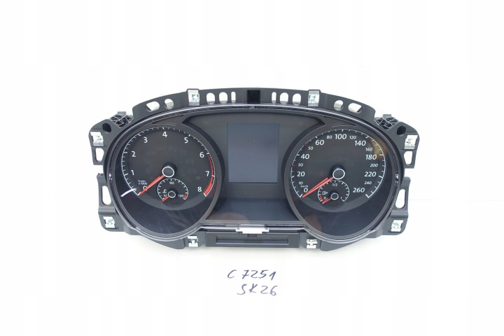 quadro strumenti TACHIMETRO contagiri OROLOGIO VW GOLF VII 7 5G 22922KM 5G1920740D