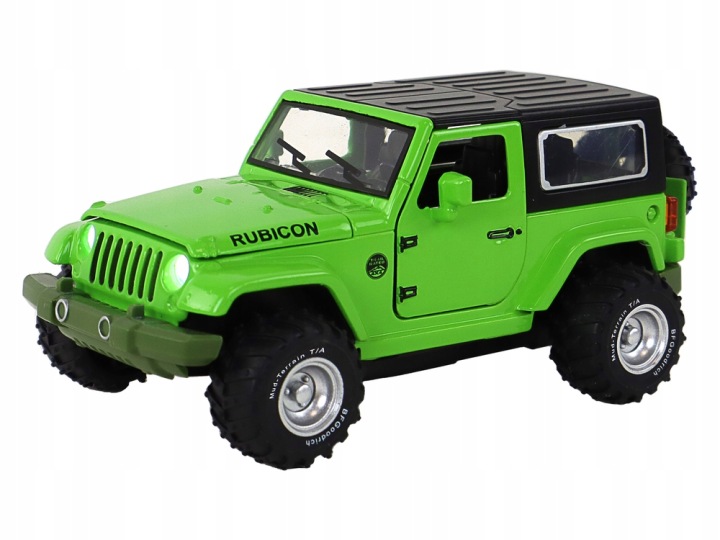 Позашляховик на привід інерційний 1:32 зелена — фото 2