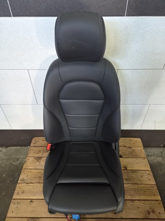 sedile grzany pelna elektr.d´aria nero pelle, in pelle sinistra MERCEDES GLC W253 AMG