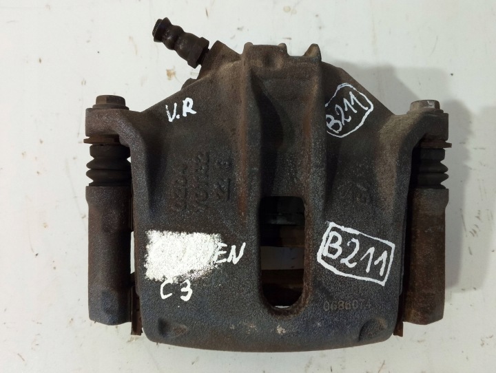 Citroen C3 Peugeot 208 Étrier frein Avant Droite D686074 (B211)