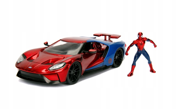 JADA Spiderman Ford GT 1:24+фігурка 9399725314 Simba Toys — фото 3