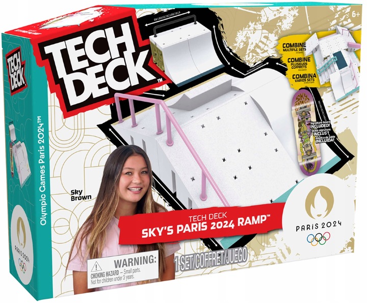 FINGERBOARD RAMPA SKYE BROWN PARIS 2024 IGRZYSKA OLIMPIJSKIE TECH DECK Rodzaj fingerboard