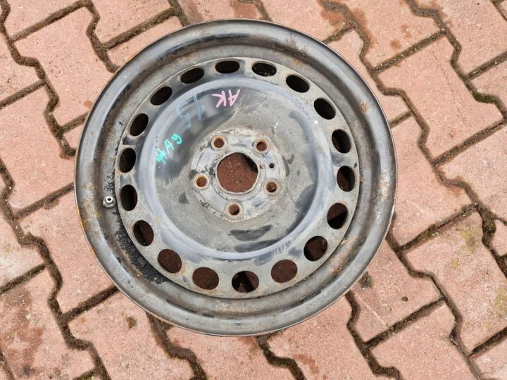 CERCHIO stalowa 15" ET37 6Jx15H2 Opel Astra K V 5X105 #A9