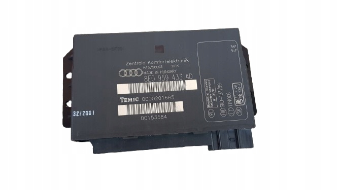 AUDI A4 B6 Centralina comfort 8E0959433AD