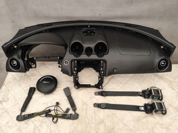 JAGUAR XJ X351 console airbag tension belts DEMONTAZ