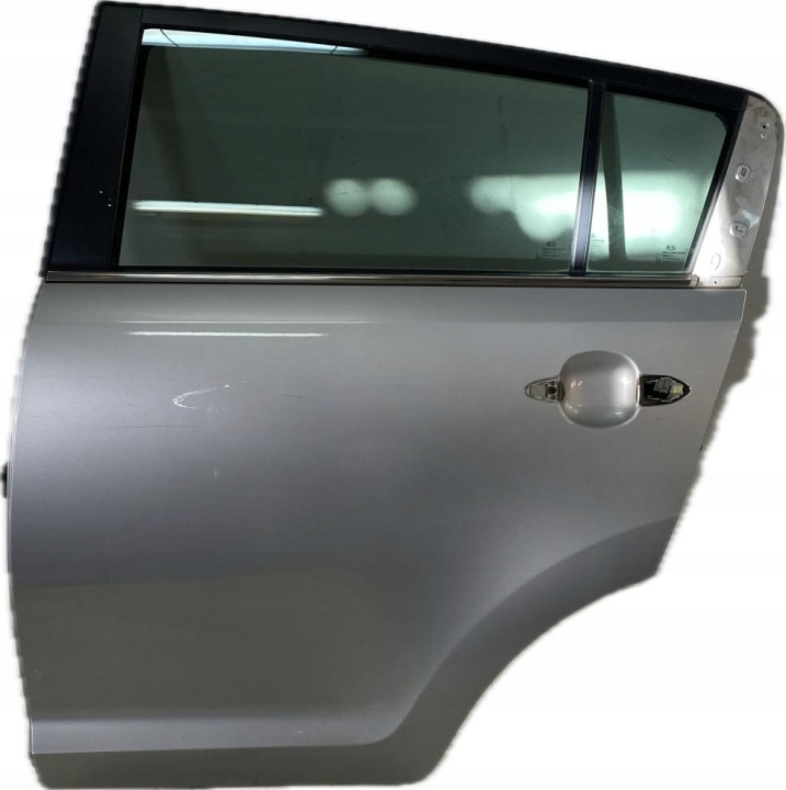 KIA SPORTAGE III PORTA Portiera sinistro posteriore posteriore sinistra 9S argento 10-15