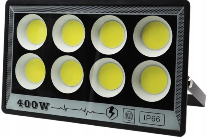 Halogenová 400W Lampa Do Garáže Zahrady Na Fasádu 200W IP66 Na Roky Diody Cob