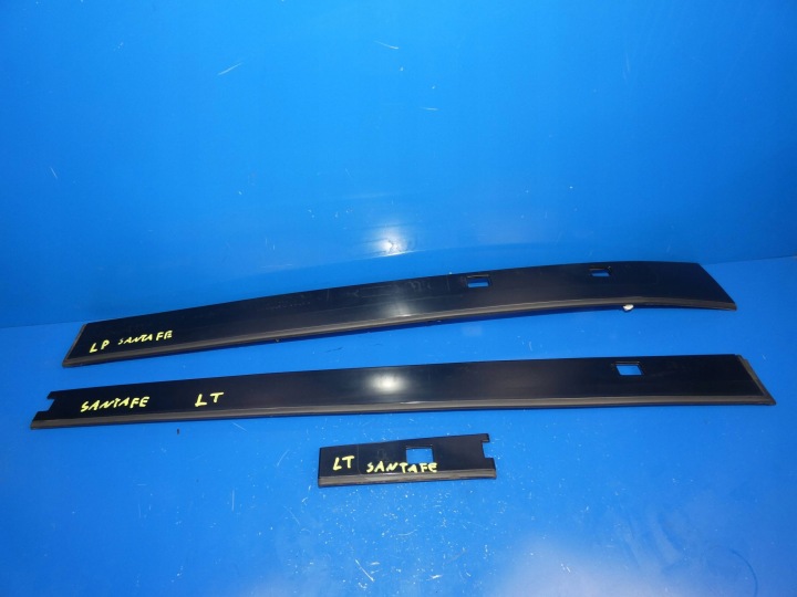 Hyundai Santa Fe III 2012- lišta střešním levá KOMPLET - PANORAMA