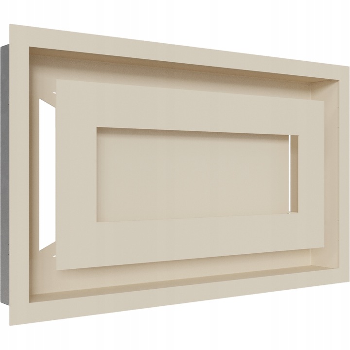 Ventilační mřížka do krbu Wind 22x37 krémová