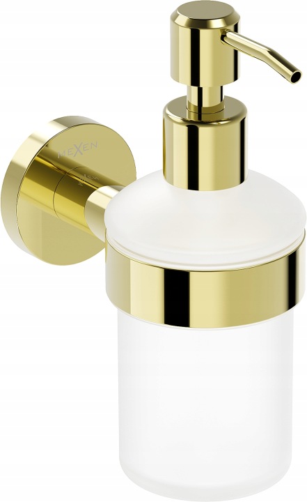Ruční nástěnný dávkovač Mexen 180 ml zlatý